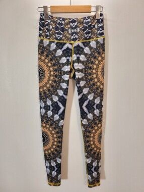 WOLVEN- Noor Legging Kaleidoscope Athletic Running Training Workout Gym Yoga - S